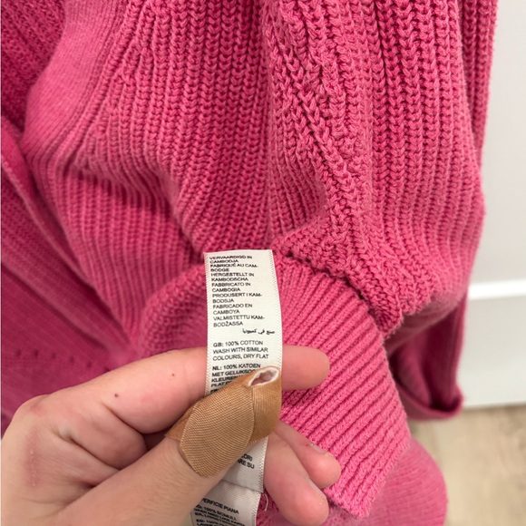 Fat Face Women's Pink Cardigan Sweater - Picture 3 of 6